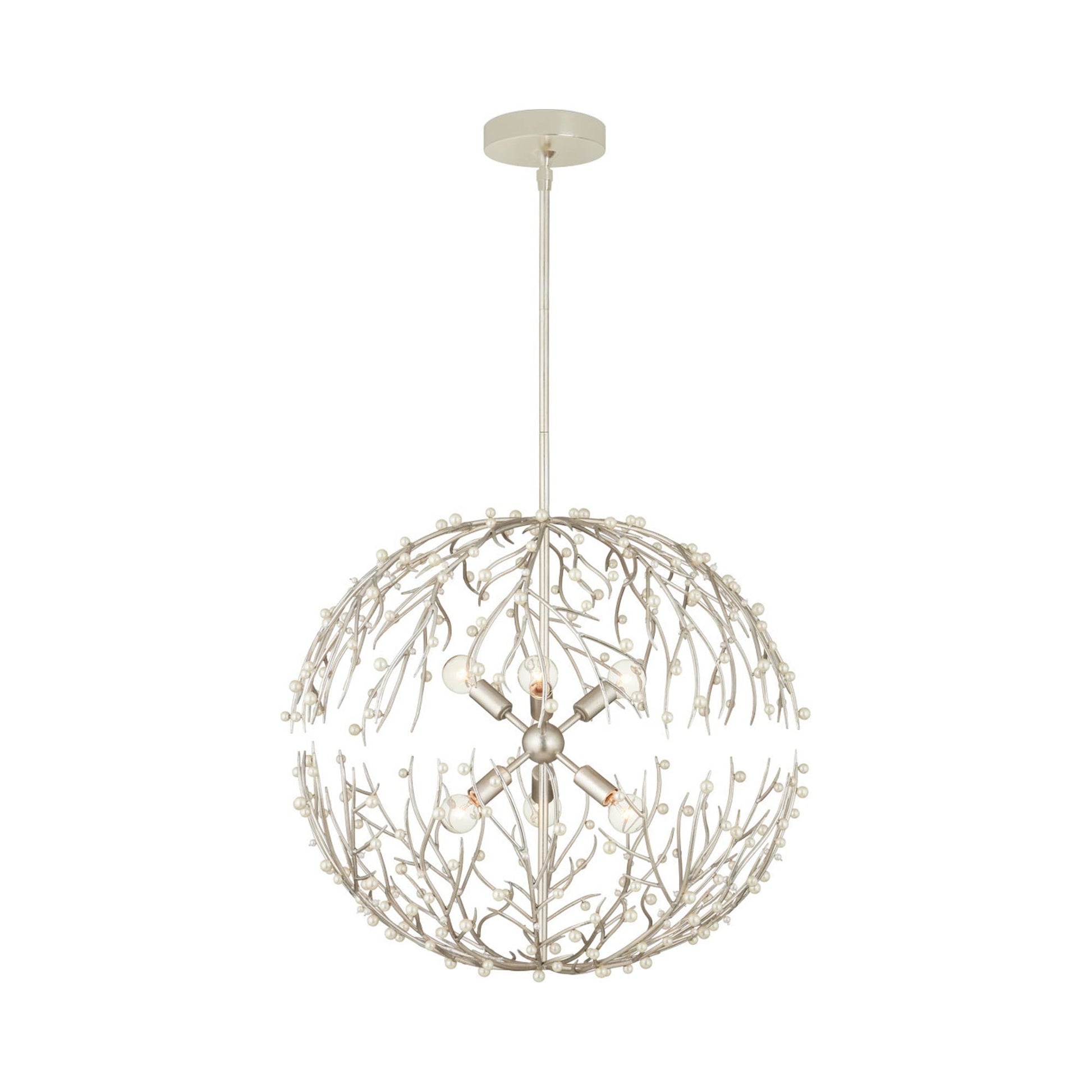 Shinju Pearl Orb Chandelier.