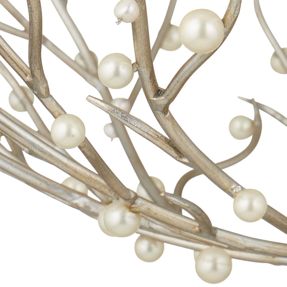 Shinju Pearl Orb Chandelier in Detail.