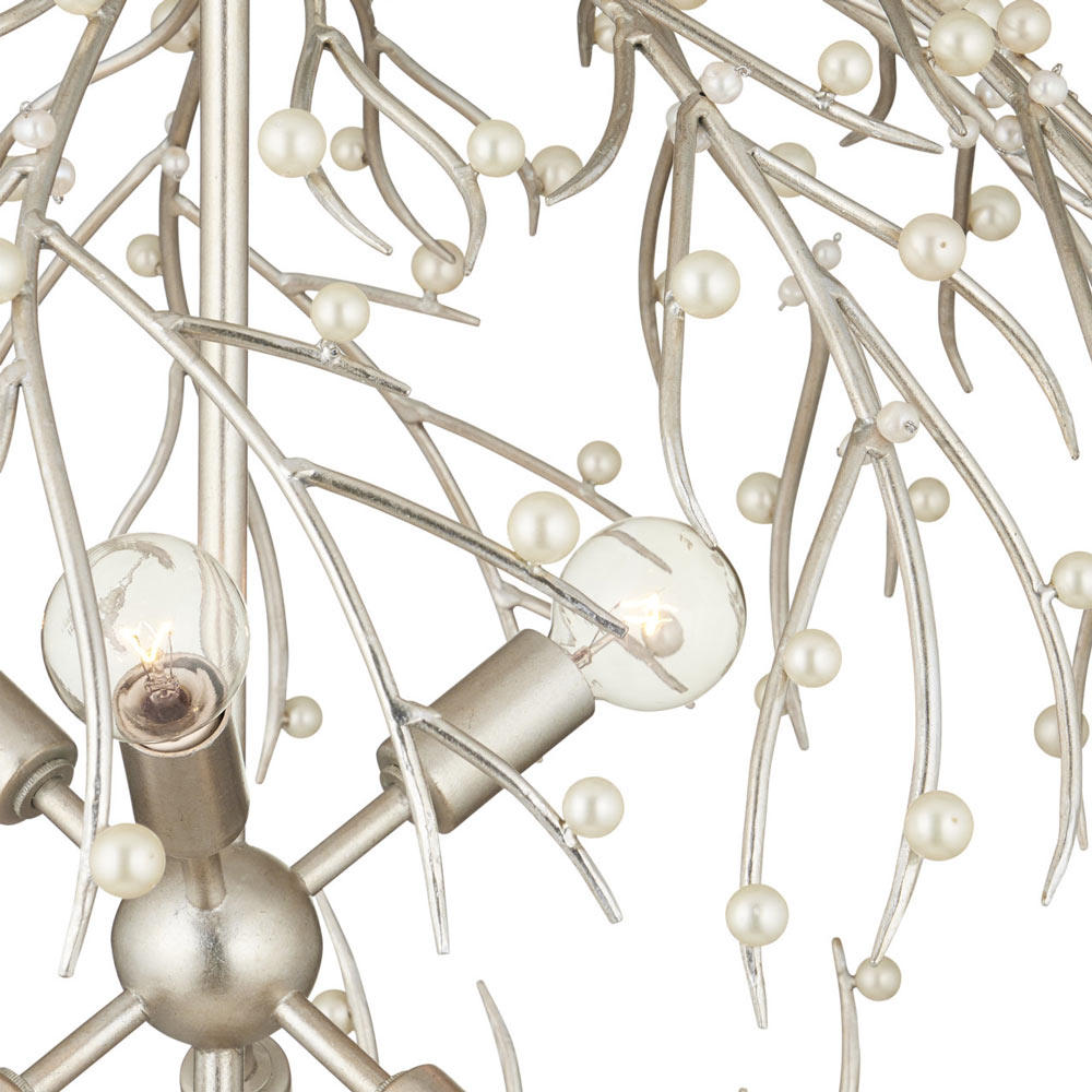 Shinju Pearl Orb Chandelier in Detail.