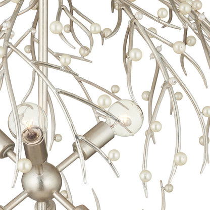 Shinju Pearl Orb Chandelier in Detail.
