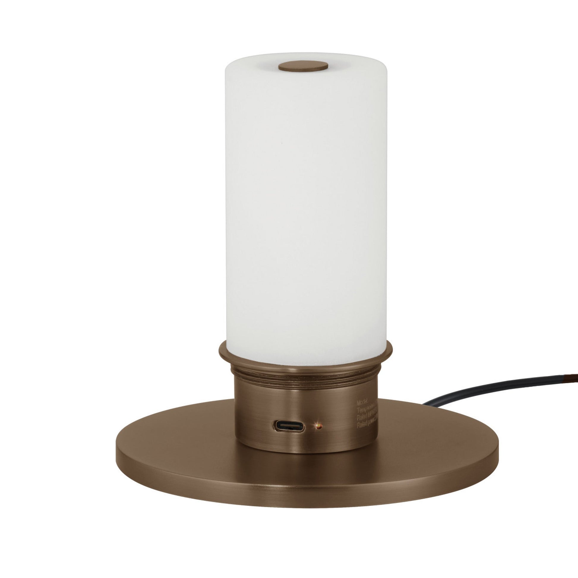 Skitter LED Rechargeable Table Lamp in Detail.
