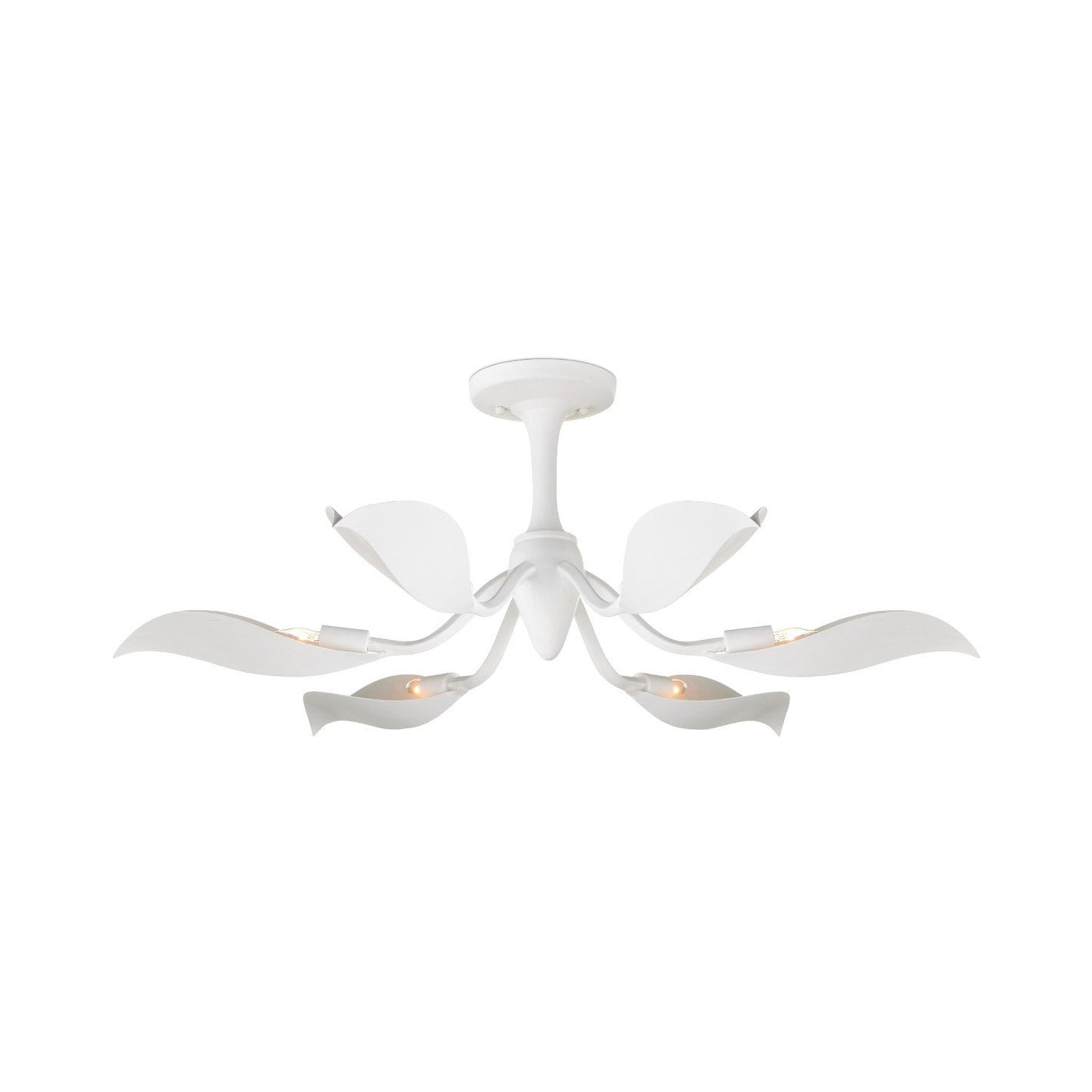 Snowflower Semi Flush Mount Ceiling Light.
