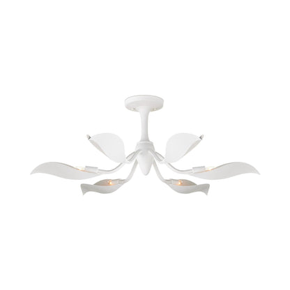 Snowflower Semi Flush Mount Ceiling Light.
