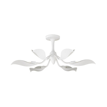 Snowflower Semi Flush Mount Ceiling Light in Detail.