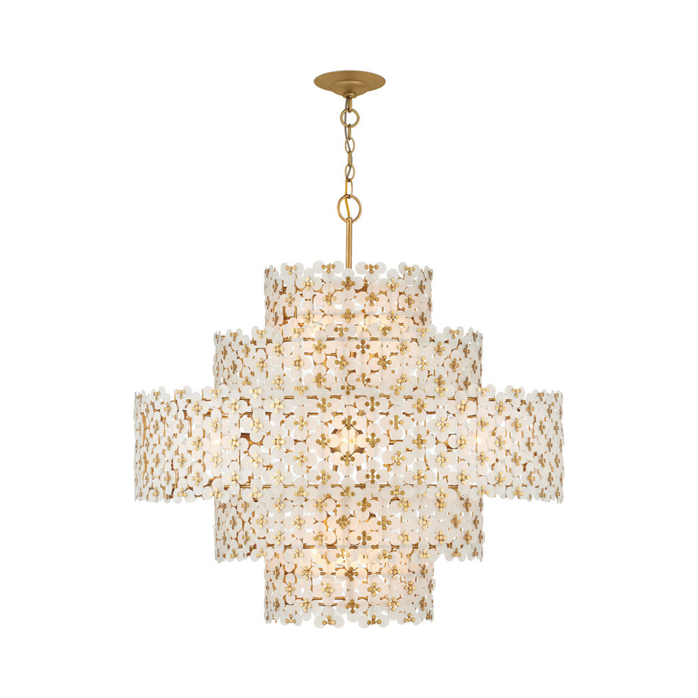 Spring Flower Chandelier.
