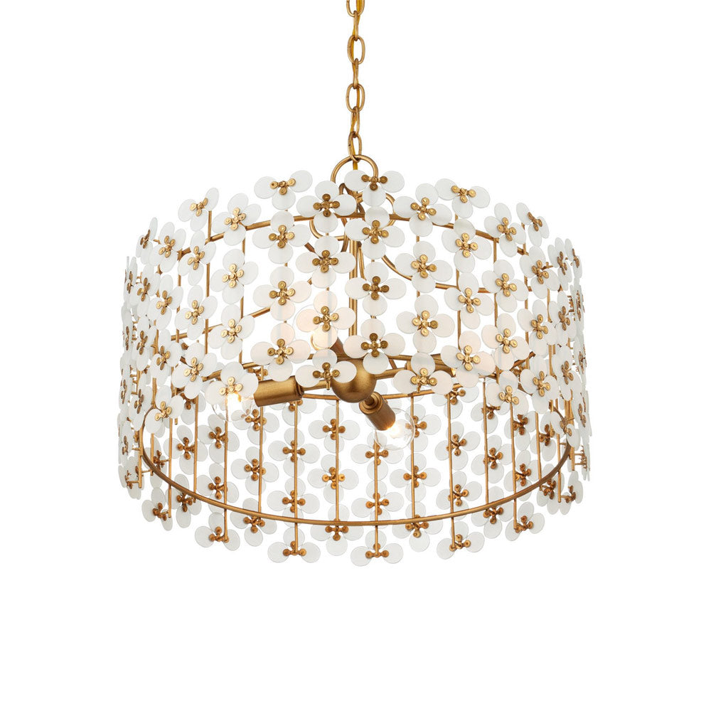 Spring Flower Pendant Light in Detail.
