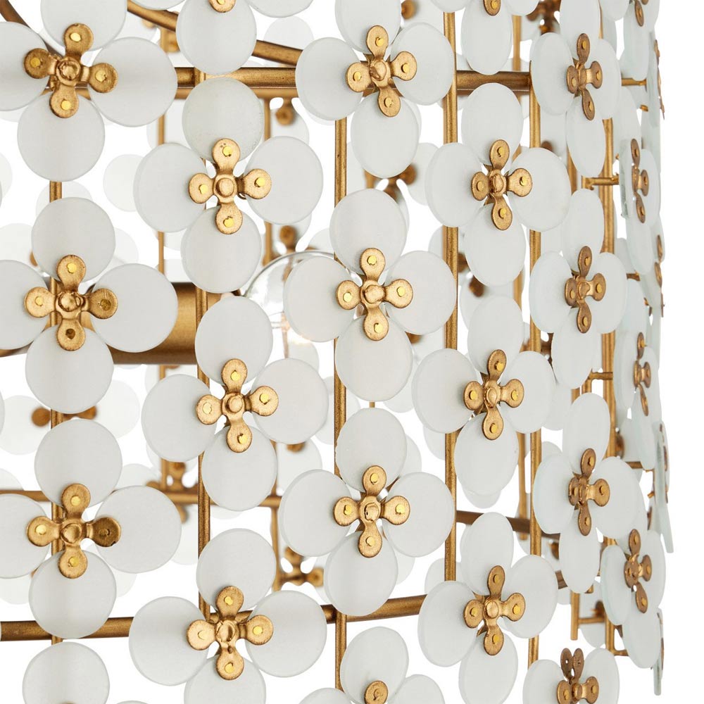 Spring Flower Pendant Light in Detail.