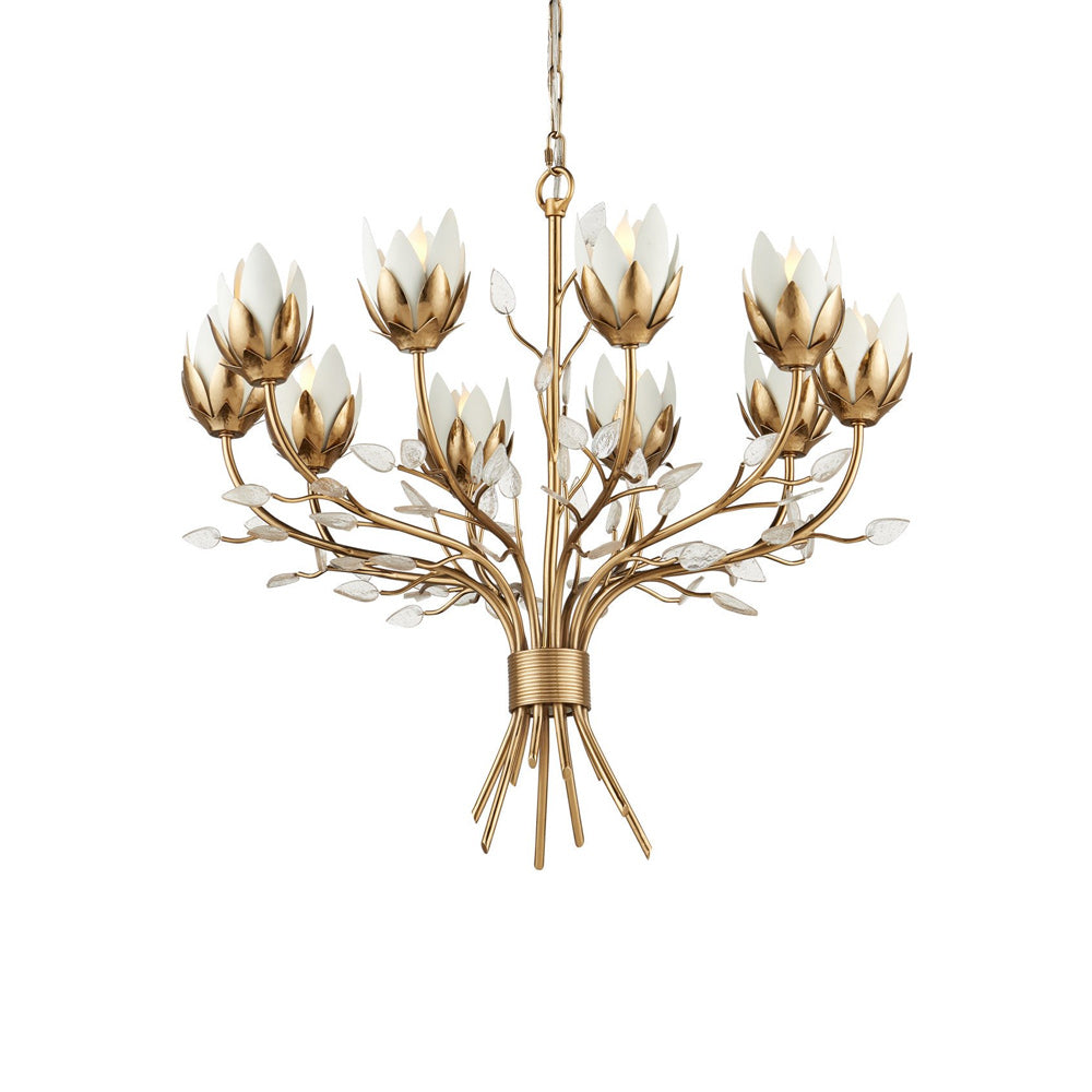Star Magnolia Chandelier (10-Light).