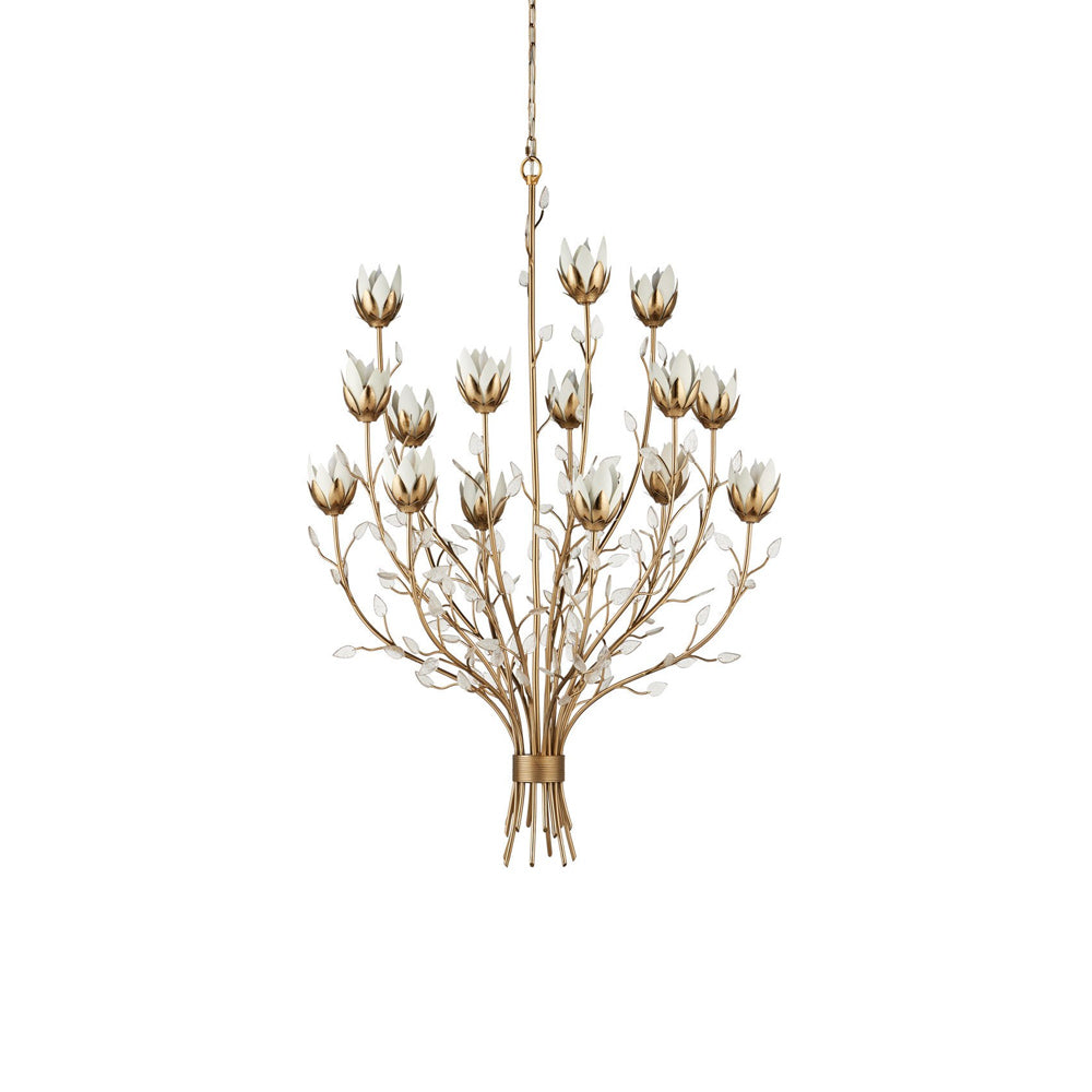 Star Magnolia Chandelier in Detail.