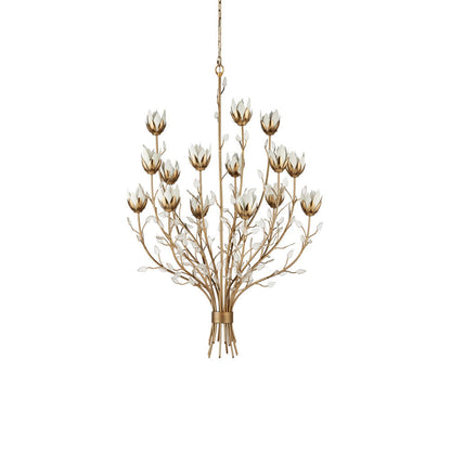 Star Magnolia Chandelier in Detail.