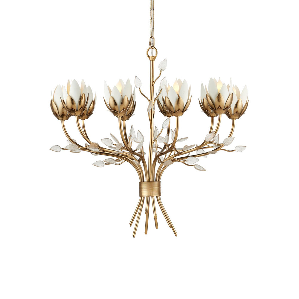 Star Magnolia Chandelier in Detail.