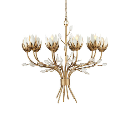 Star Magnolia Chandelier in Detail.
