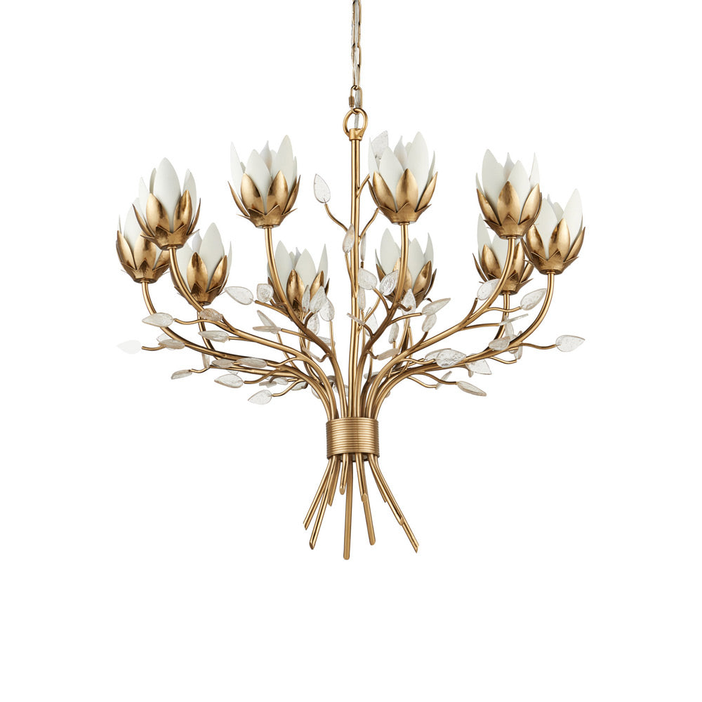Star Magnolia Chandelier in Detail.