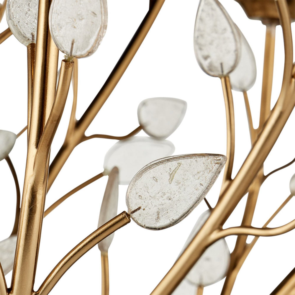 Star Magnolia Chandelier in Detail.