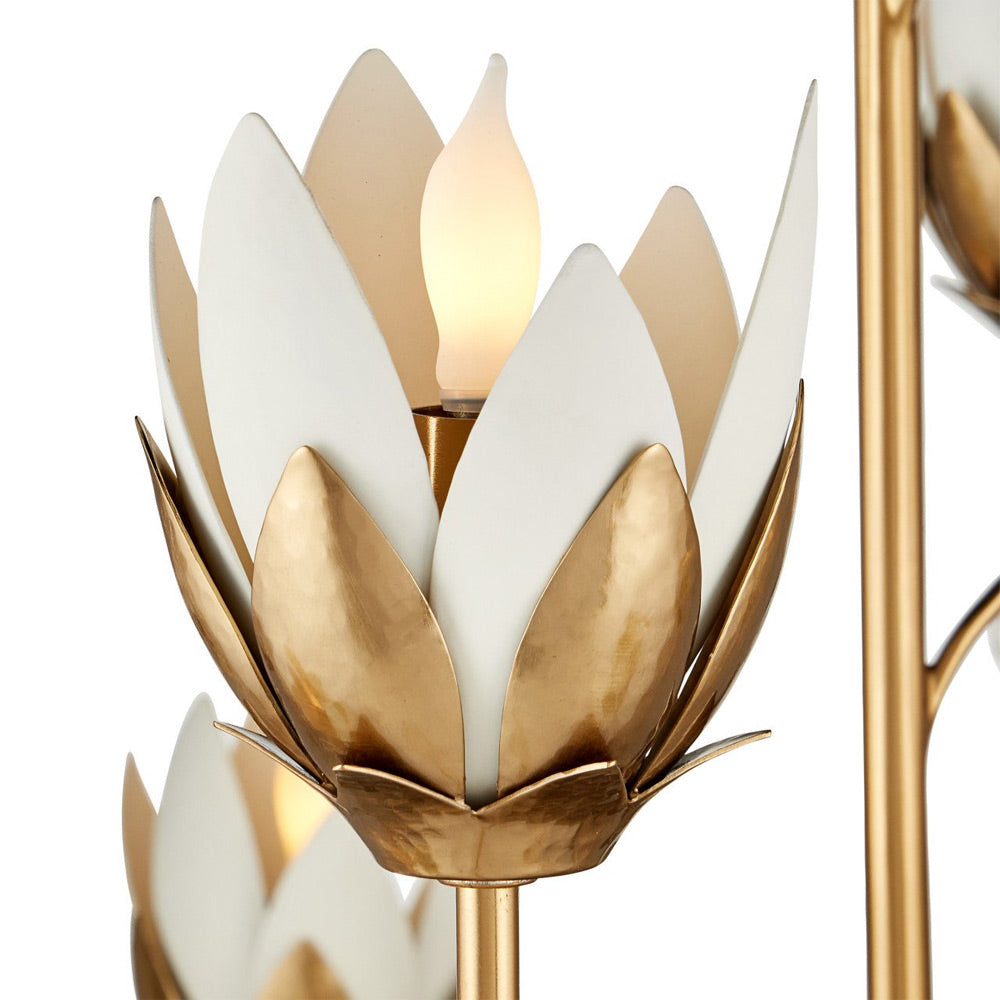 Star Magnolia Chandelier in Detail.