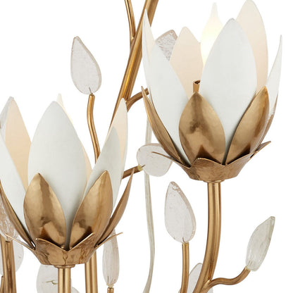 Star Magnolia Wall Light in Detail.