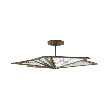 Stargazer Semi Flush Mount Ceiling Light in Detail.