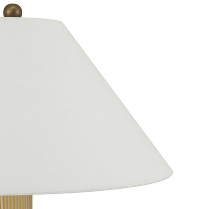 Striae Table Lamp in Detail.