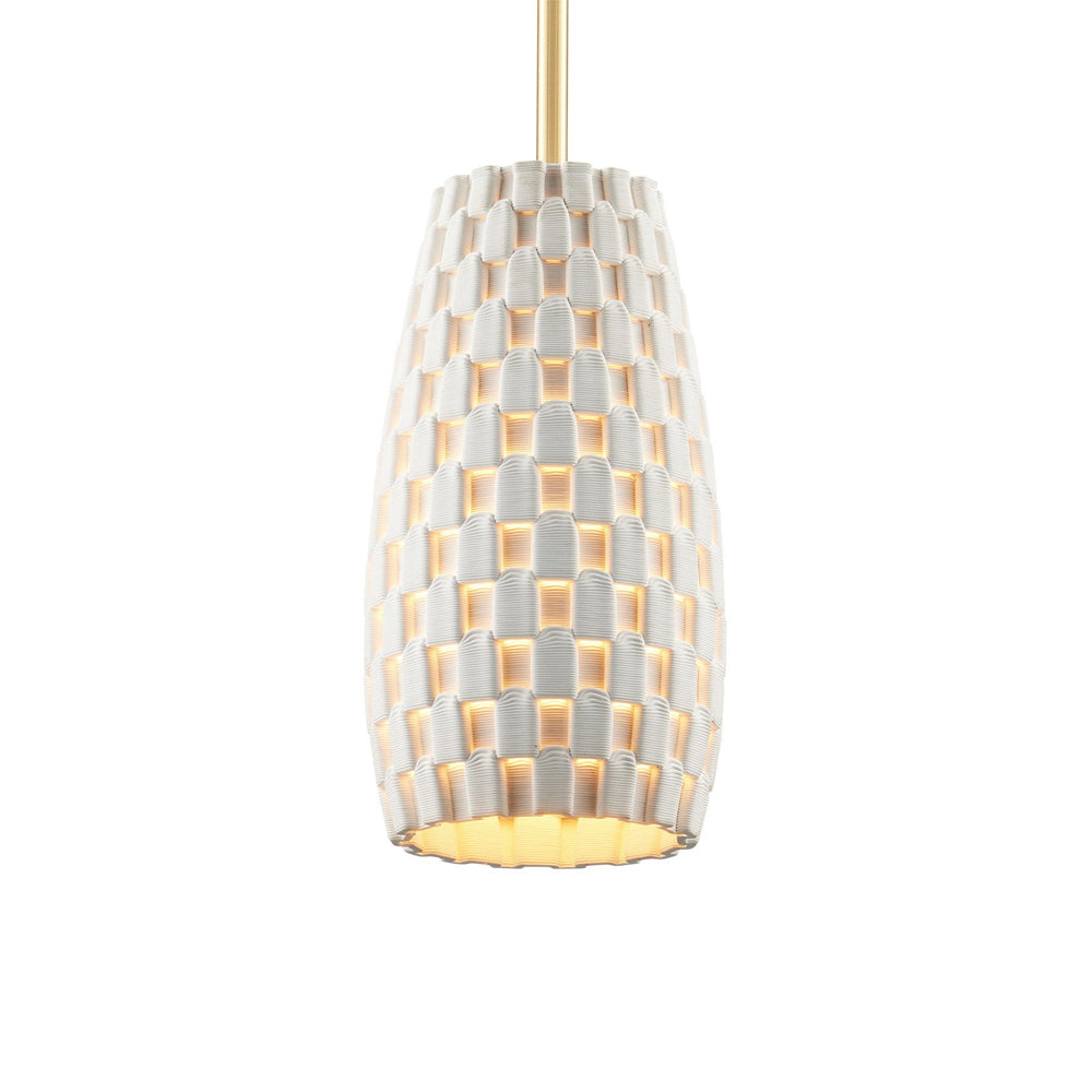 Tessitura Pendant Light in Detail.