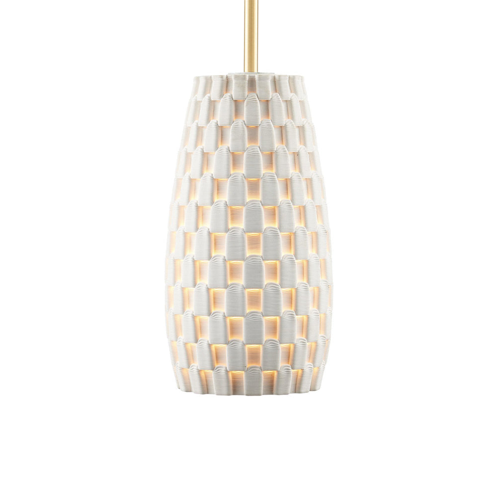 Tessitura Pendant Light in Detail.