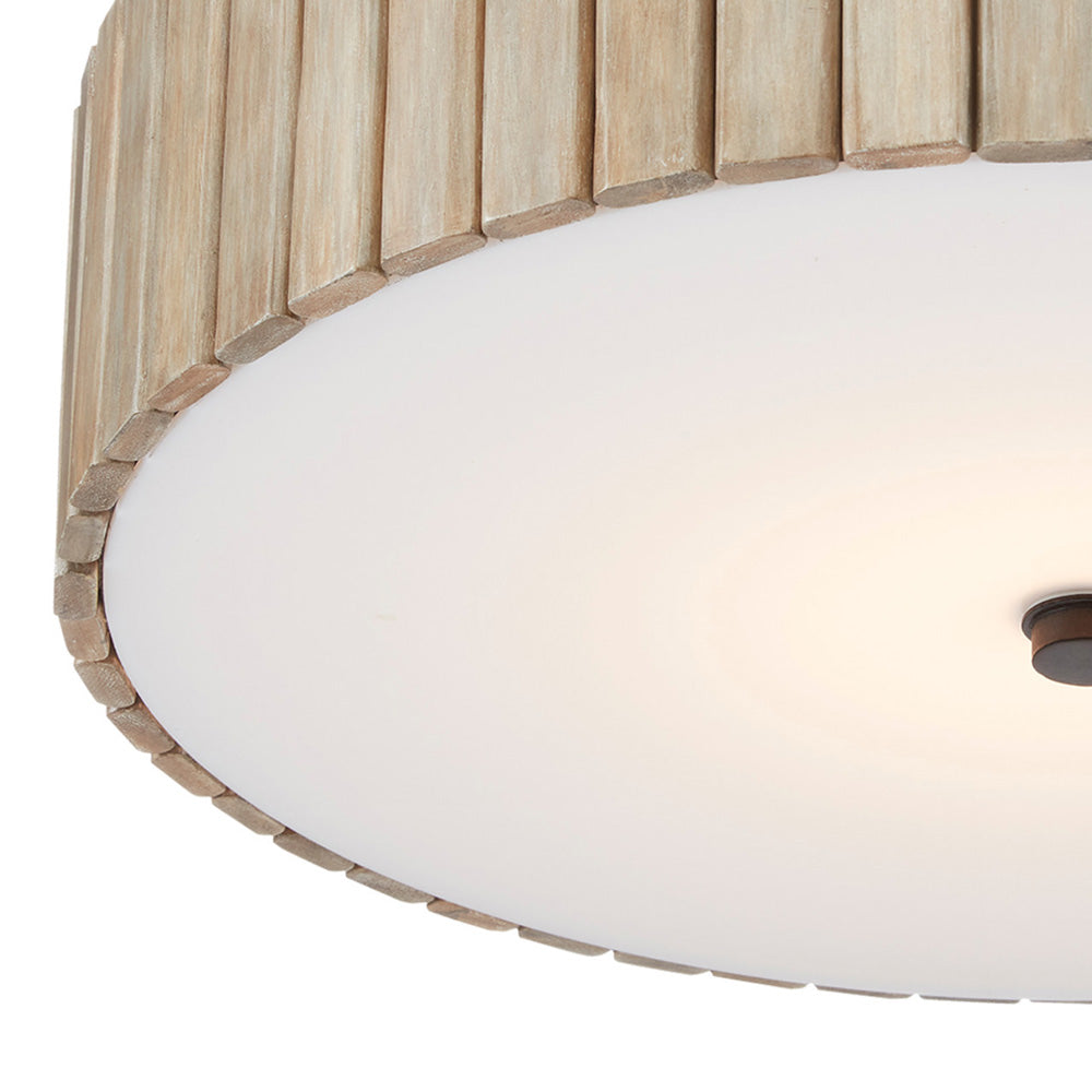 Tetterby LED Semi Flush Mount Ceiling Light in Detail.