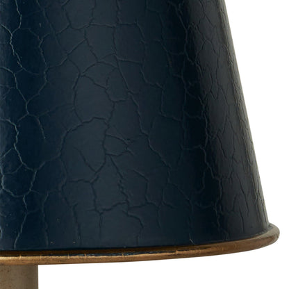 Tole Tapered Chandelier Shade in Detail.