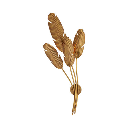 Tropical Multi-Leaf Wall Light.