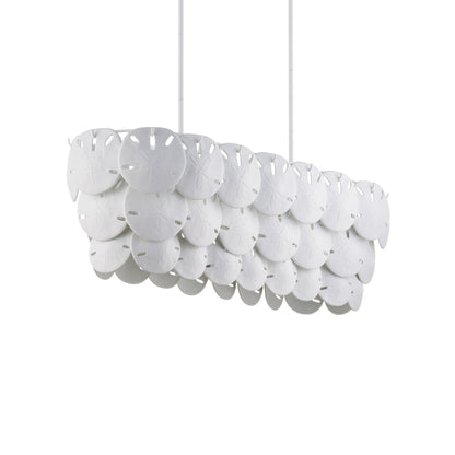 Tulum Oval Chandelier in Detail.