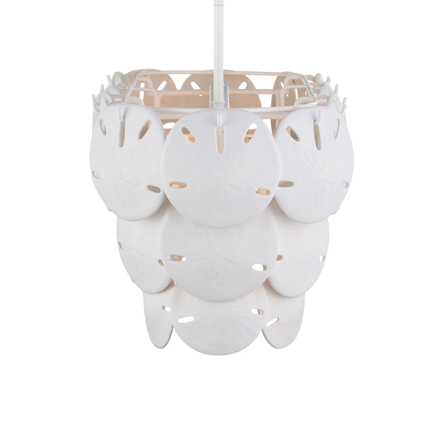 Tulum Oval Chandelier in Detail.