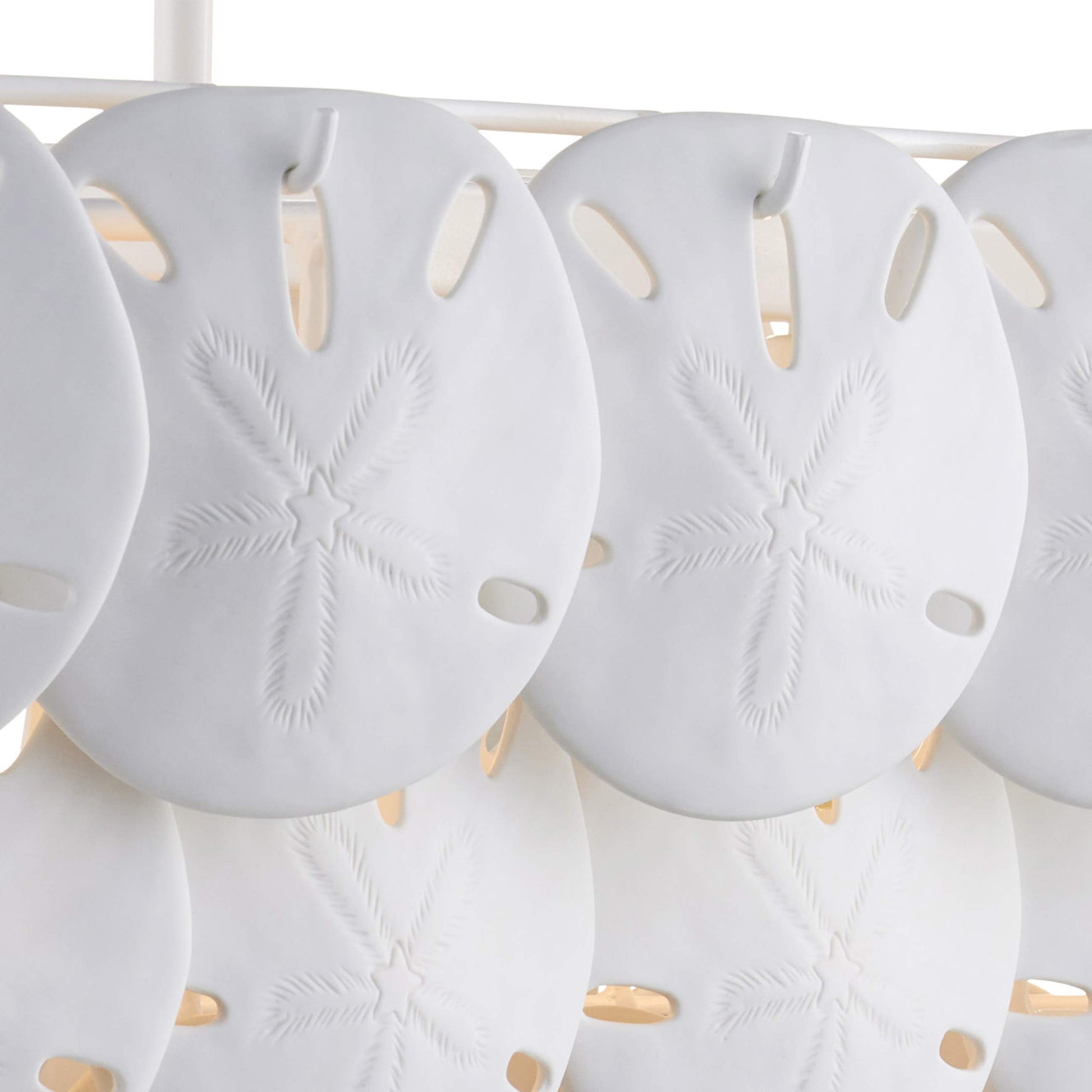 Tulum Oval Chandelier in Detail.