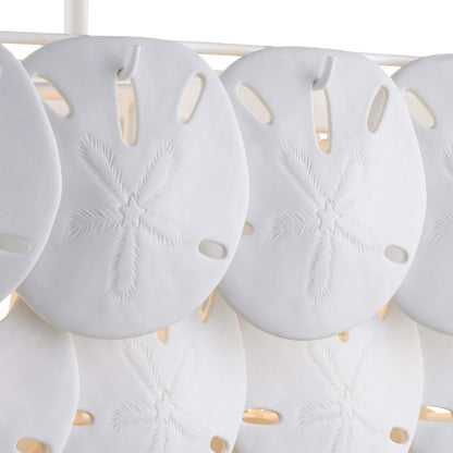 Tulum Oval Chandelier in Detail.