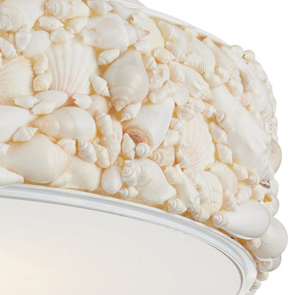 Turbinella LED Semi Flush Mount Ceiling Light in Detail.