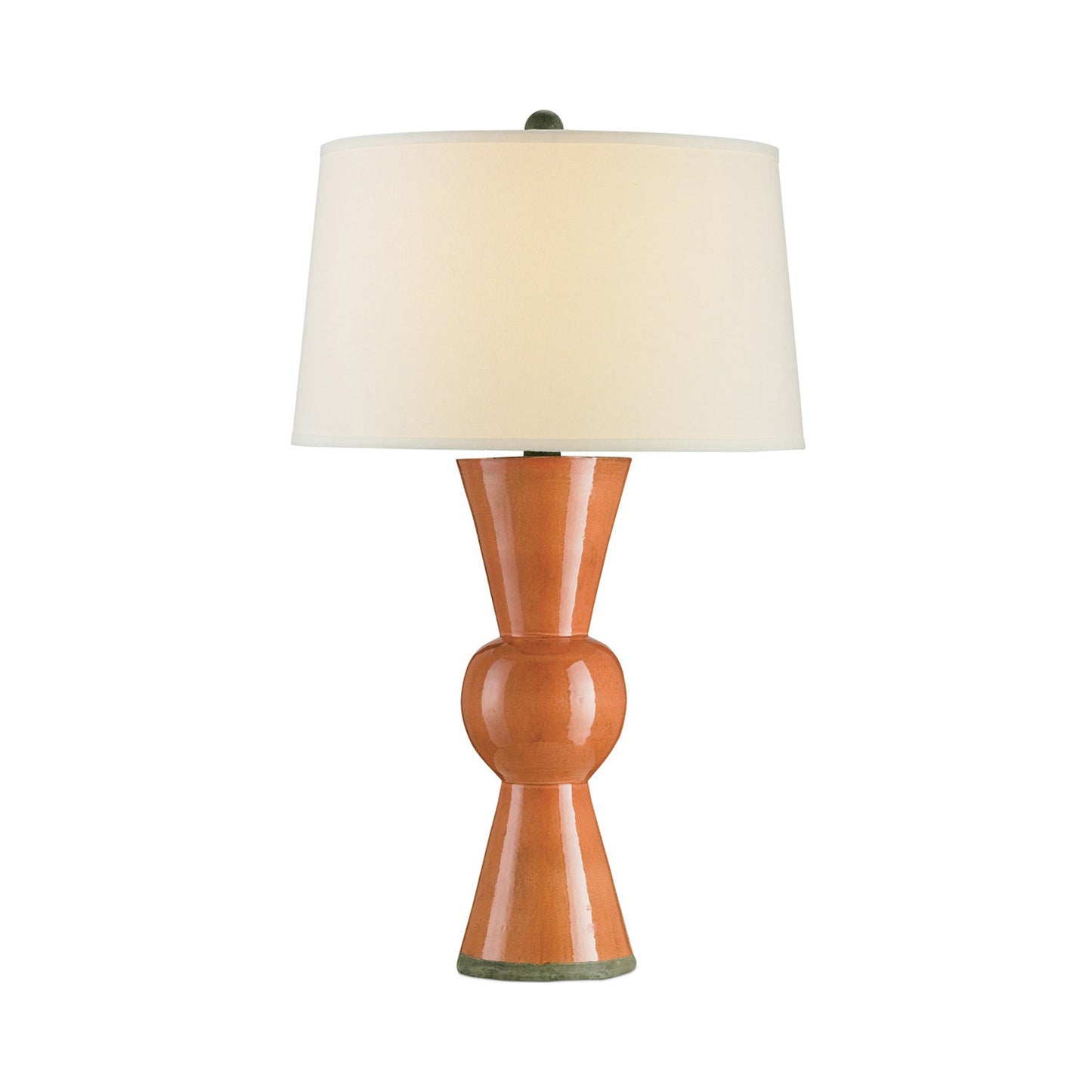Upbeat Table Lamp in Orange.