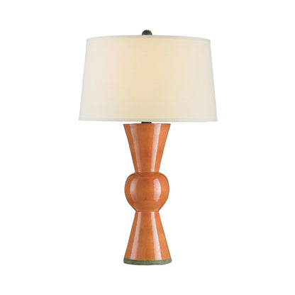 Upbeat Table Lamp in Orange.