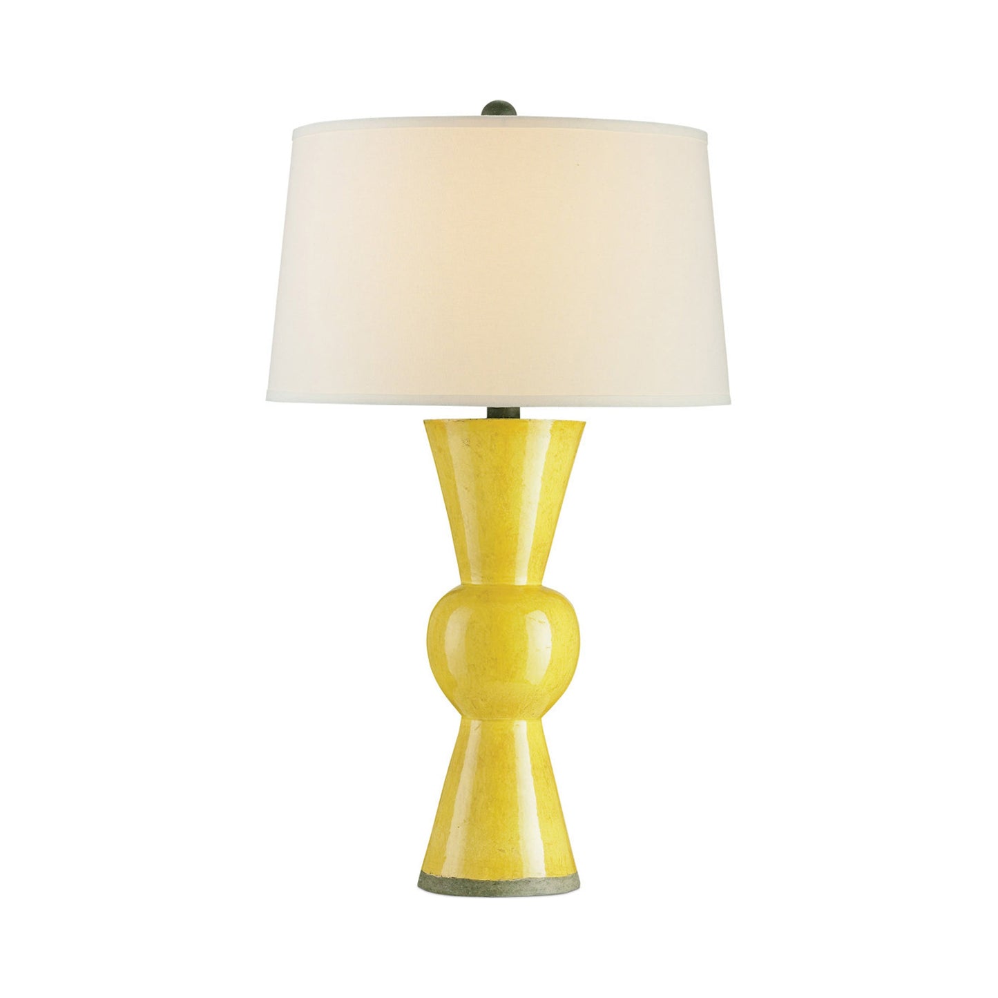 Upbeat Table Lamp in Yellow.