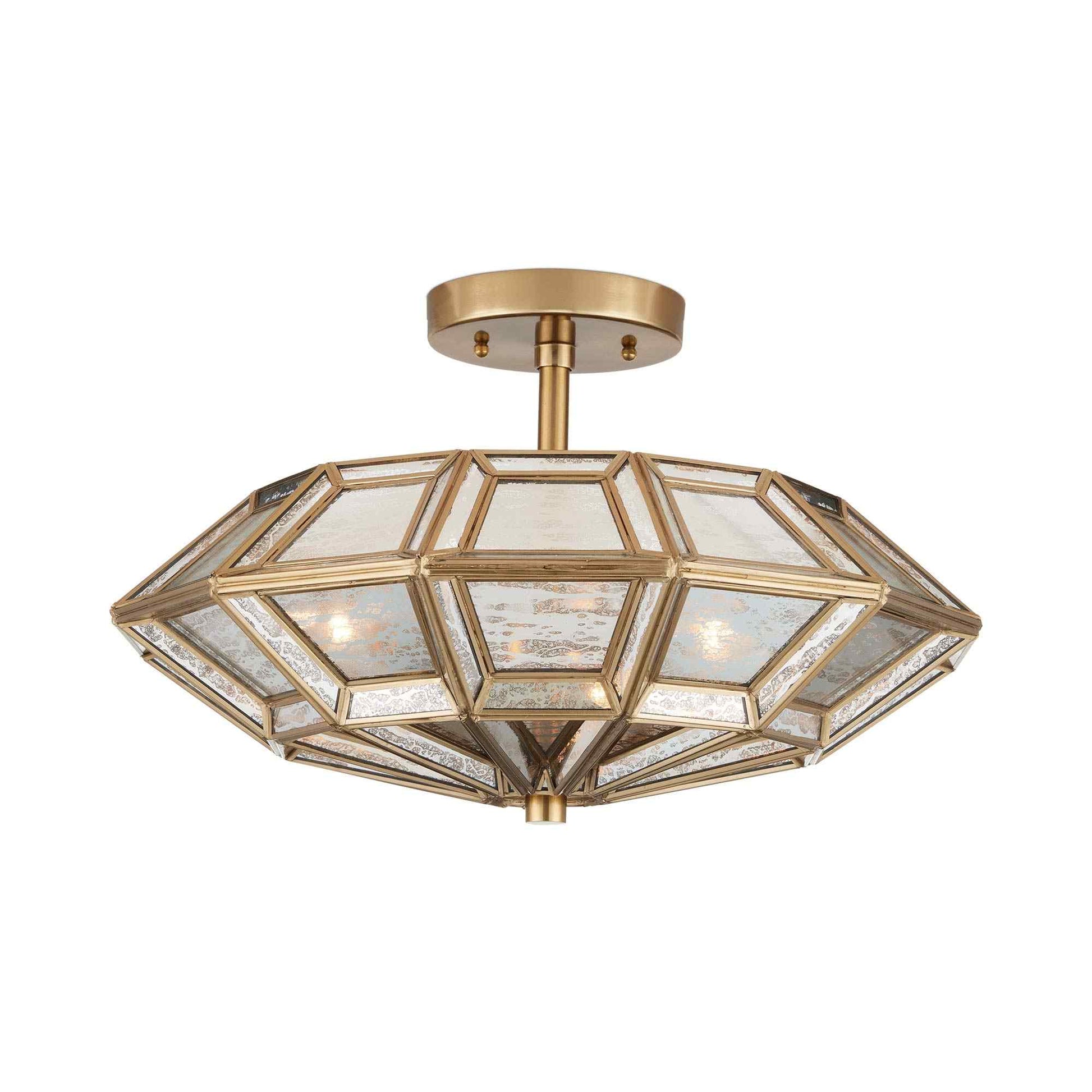 Valentina Semi Flush Mount Ceiling Light.