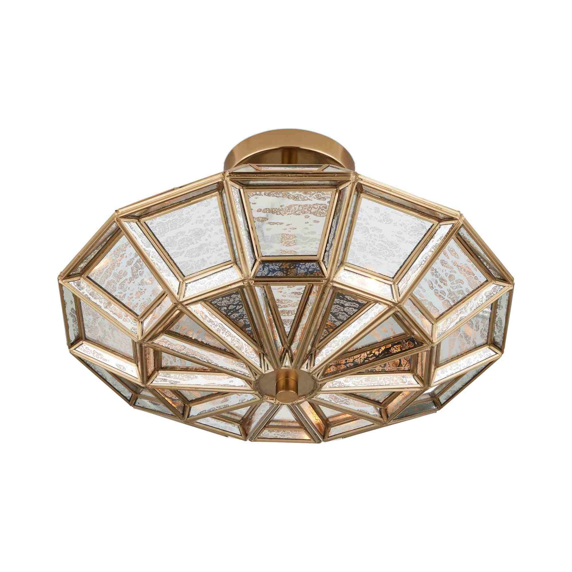 Valentina Semi Flush Mount Ceiling Light in Detail.