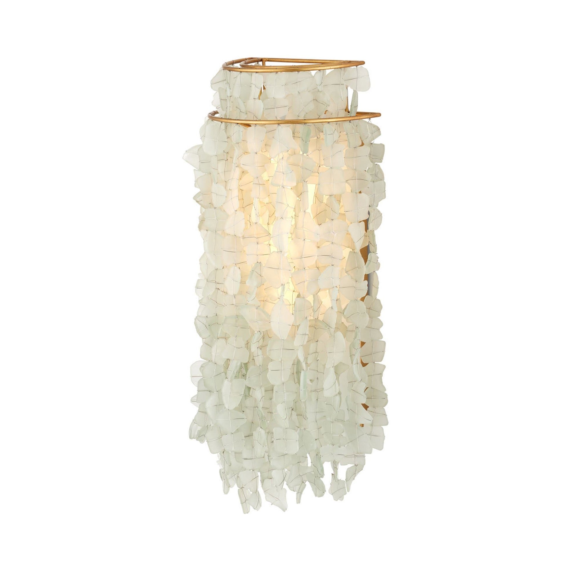 Verre de Mer Wall Light in Detail.