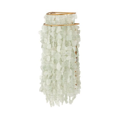 Verre de Mer Wall Light in Detail.