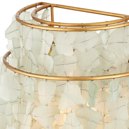 Verre de Mer Wall Light in Detail.
