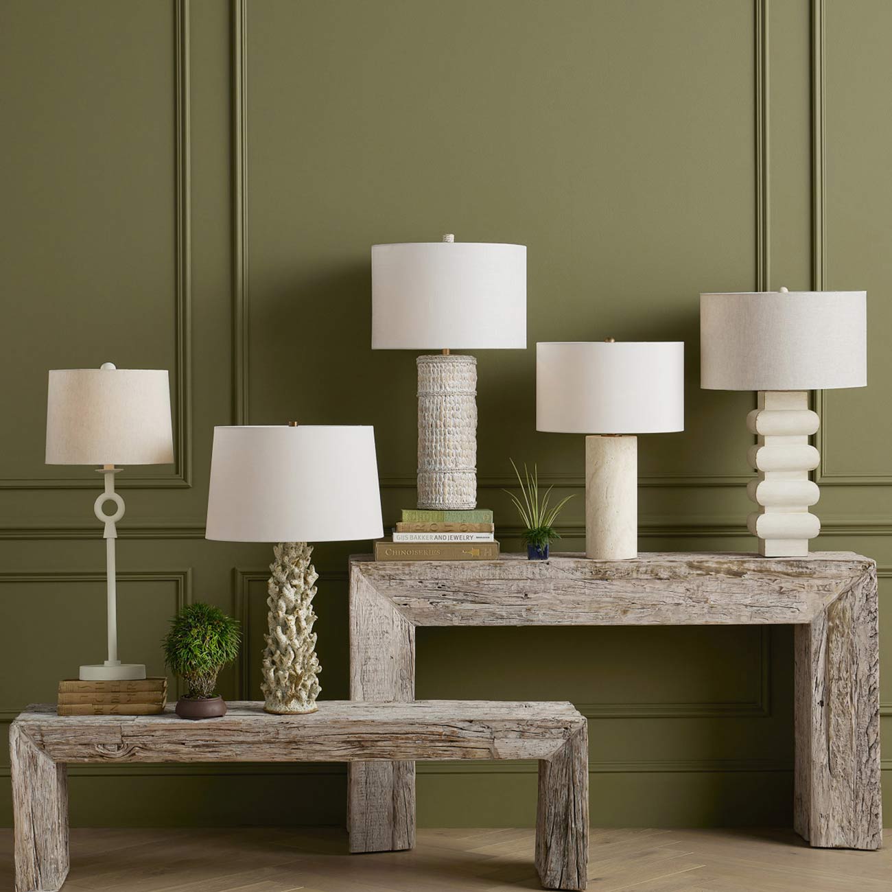 Vespera Table Lamp in Detail.