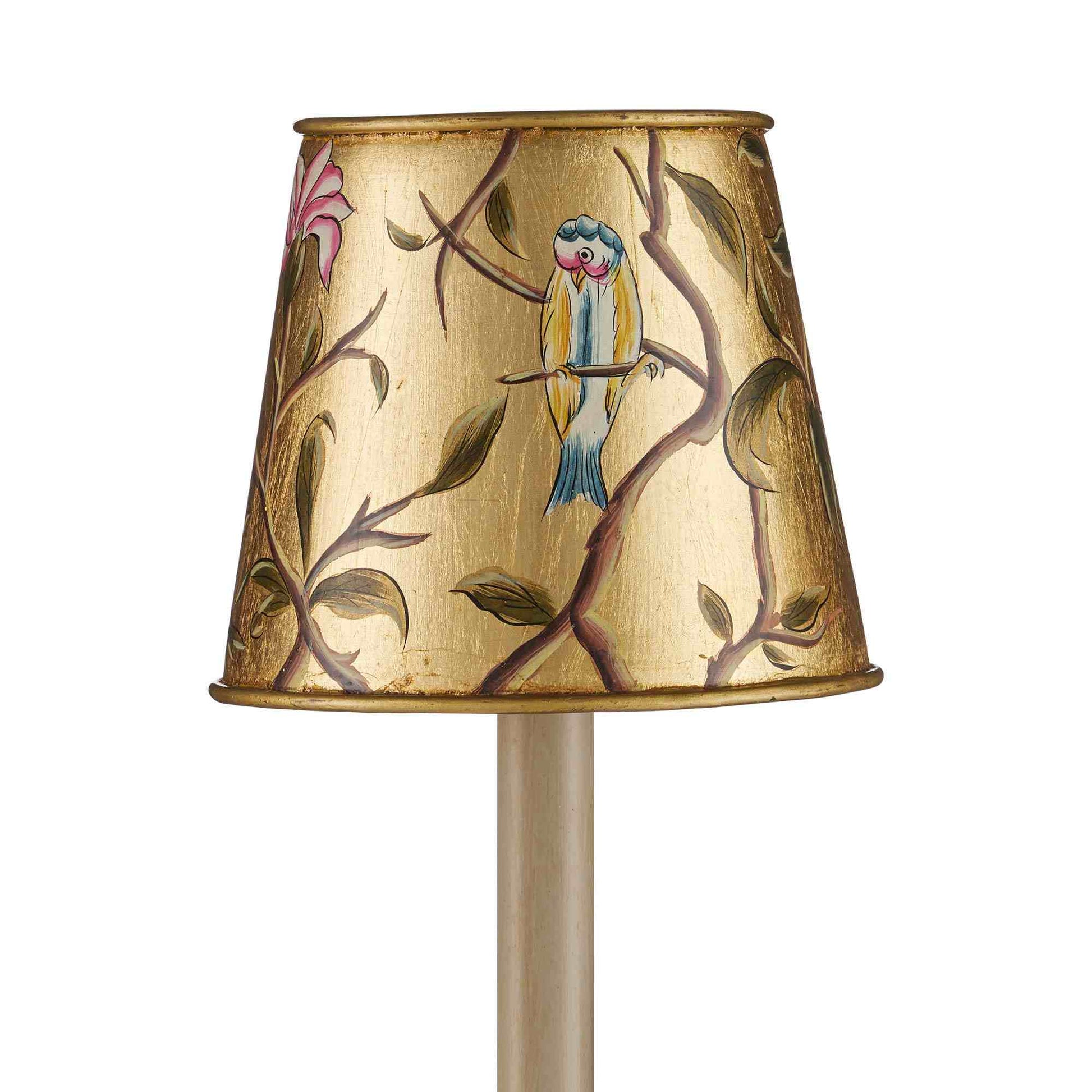 Victoria Chandelier Shade in Gold.