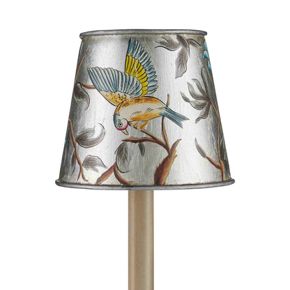 Victoria Chandelier Shade in Silver.