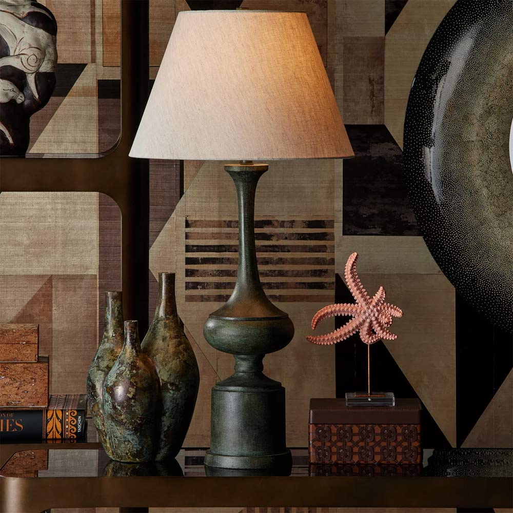 Virgil Table Lamp in Detail.