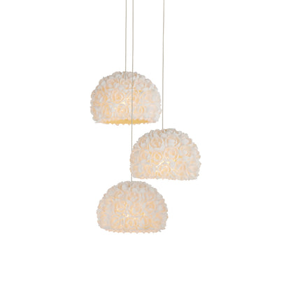 Virtu Round Multi Light Pendant Light (3-Light).