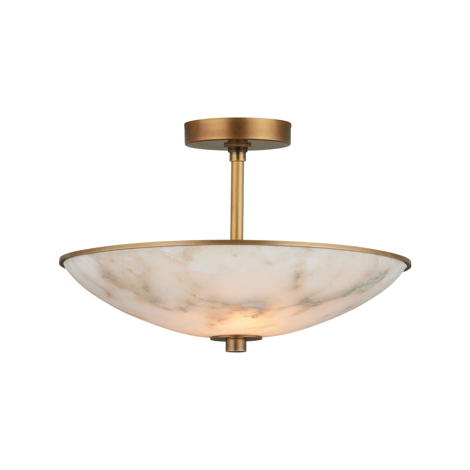 Volterra Semi Flush Mount Ceiling Light (16.25-Inch).