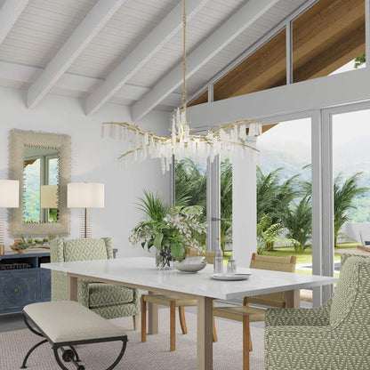 Walwyn Table Lamp in dining room.