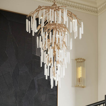 Warwick Tall Wall Light in Detail.