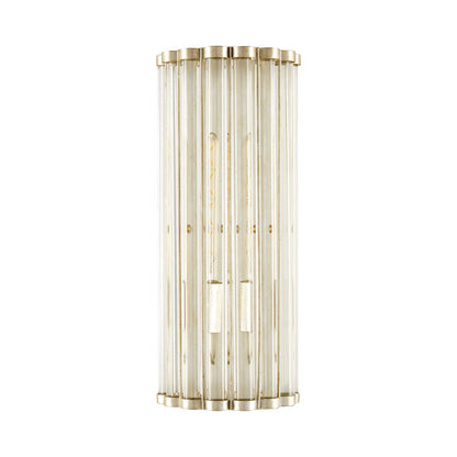 Warwick Tall Wall Light in Detail.