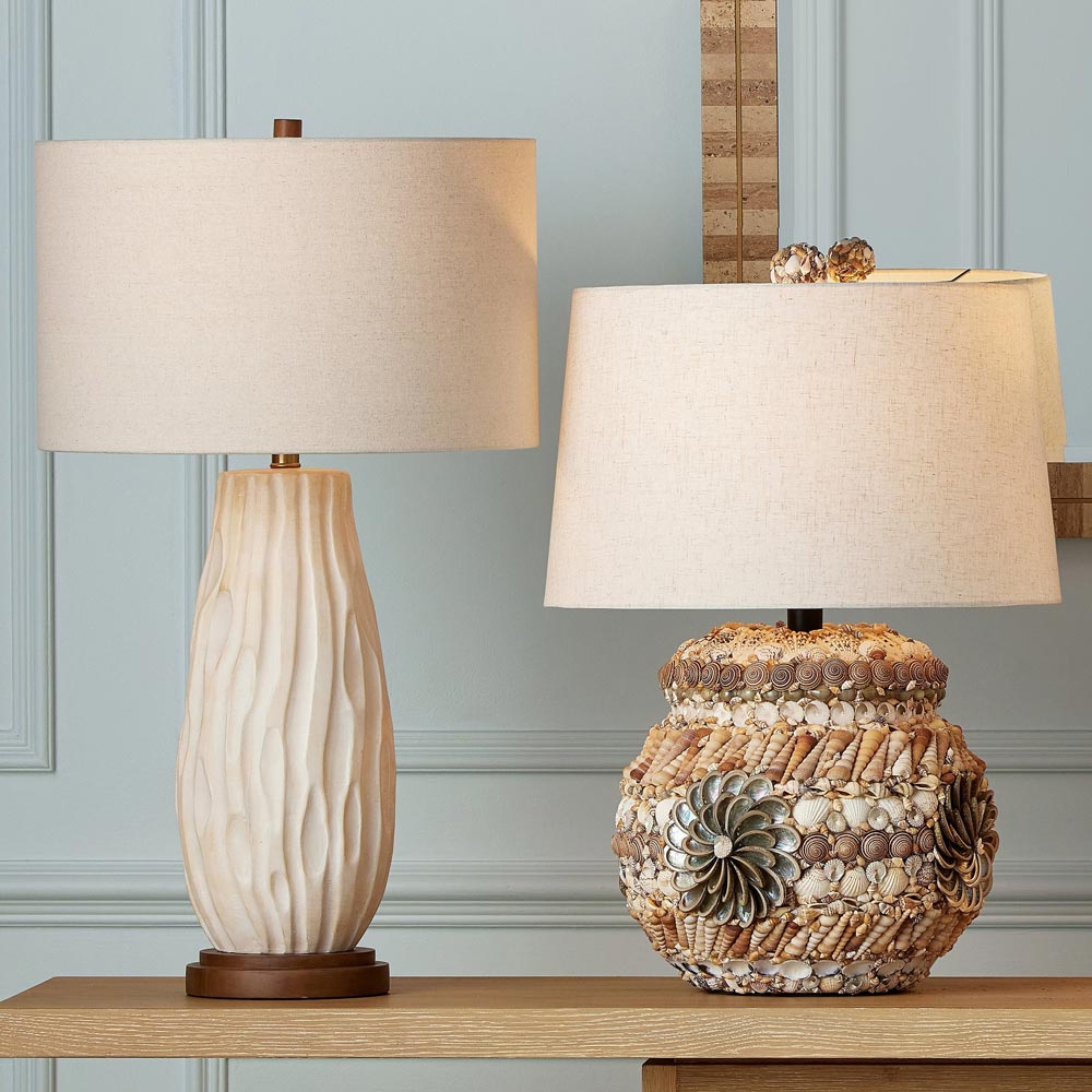 Water-borne Table Lamp in Detail.